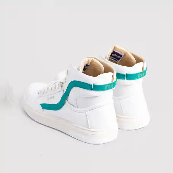 Superdry Tenis Basket Lux Trainer Línea Azul Talla 11