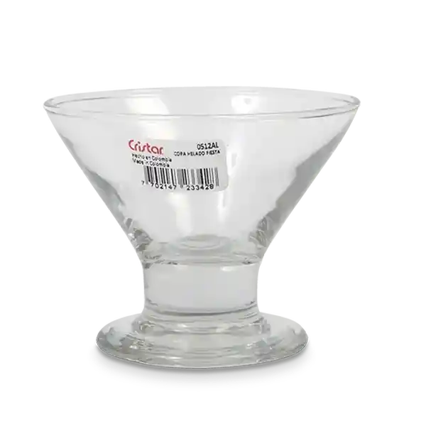 Cristar Copa Helado Fiesta 7 1/2 oz