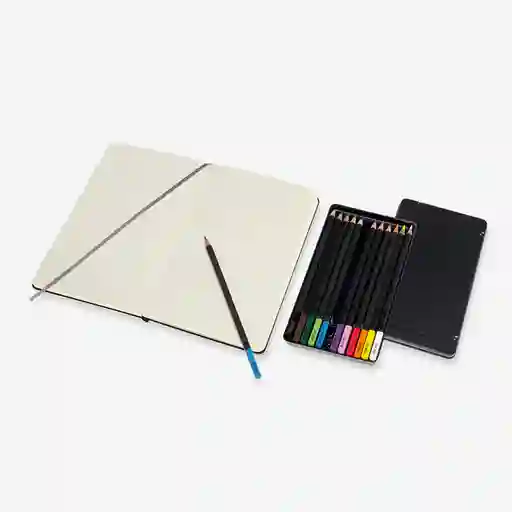 Inkanta Kit de Bocetos Art Sketchbook + Acuarela Colores