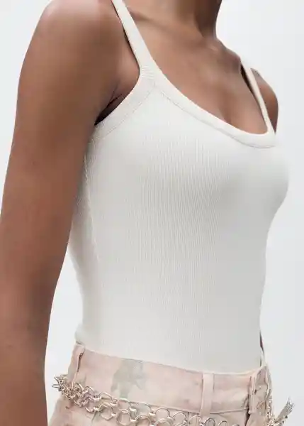 Body Beni Beige Talla L Mujer Mango