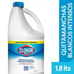 Quitamanchas Clorox Blancos Intensos 1.8 lt