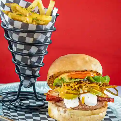 Jukebox Burger: Hamburguesa de la Casa