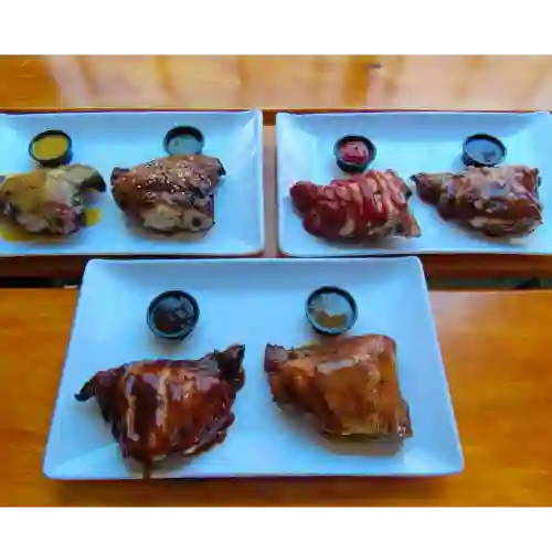 Cuarto de Pollo Al Barril + Papa Cocida