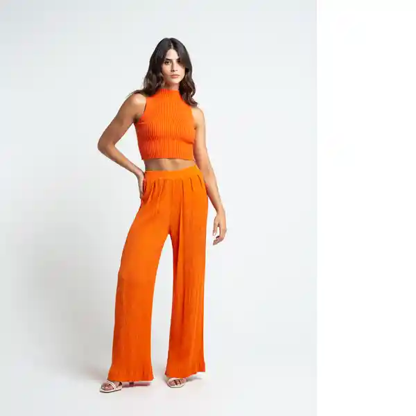 Saco Tejido Mujer Naranja Lirio Medio Talla S Naf Naf