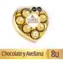 Ferrero Rocher Chocolates en Estuche de Corazón