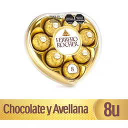 Ferrero Rocher Chocolates en Estuche de Corazón