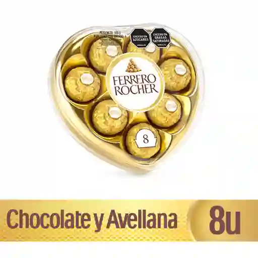 Ferrero Rocher Chocolates en Estuche de Corazón