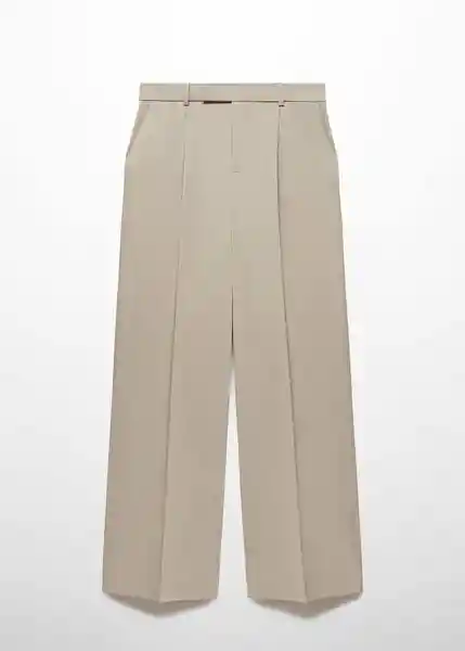 Pantalón Dakota Topo Talla 44 Mujer Mango