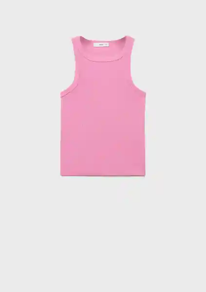 Top Bonico Rosa Pastel Talla L Mujer Mango