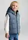 Chaleco Gerardb Navy Talla 72 Niños Mango
