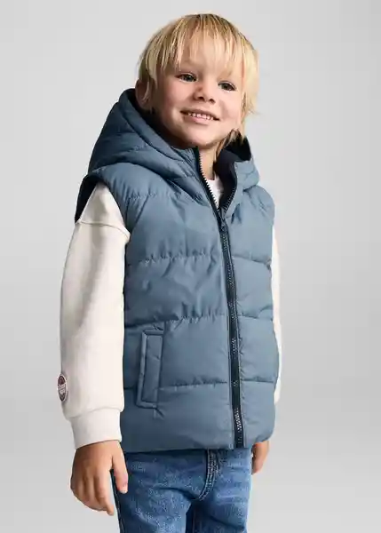 Chaleco Gerardb Navy Talla 72 Niños Mango