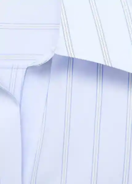 Camisa Chynyr Celeste Talla S Mujer Mango
