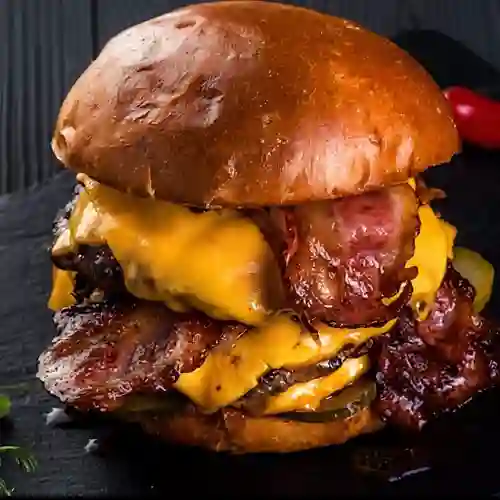Hamburguesa la Master Bbq