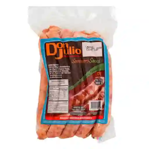E & M Gourmet Chorizo de Cerdo Ahumado Fresco Empacado al Vacío