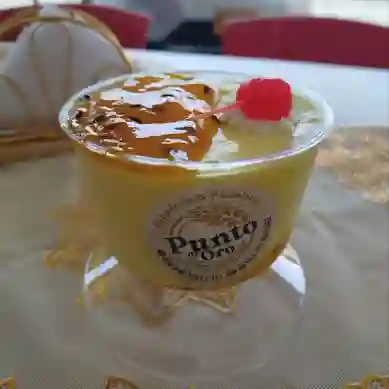 Postre de maracuyá