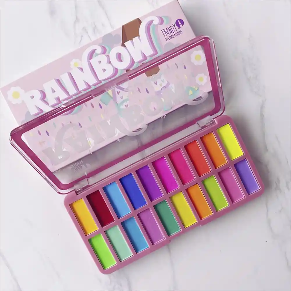 TRENDY Sombra De Ojos Rainbow Es0494