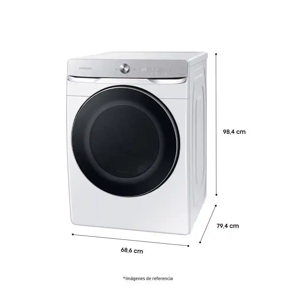 Samsung Secadora Carga Frontal de 53 Lb DVG24A8870W/CO