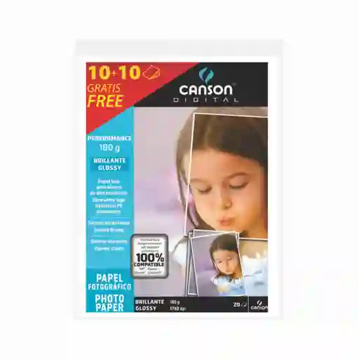 Canson Papel Fotográfico Photo Glossy A4