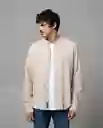 Camisa Hombre Beige Talla M 112G003 Rifle
