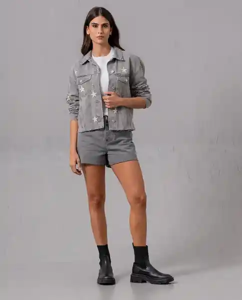 Chaqueta Mujer Gris Estano Medio Talla XL 74816 Rifle