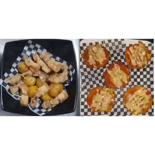 Combo de Chicharrón y Patacón