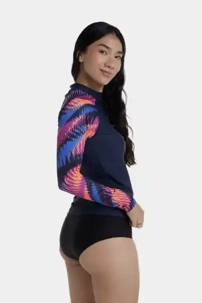 Camiseta Manga Larga Sunshine Razor Diva Mujer Talla XL Speedo