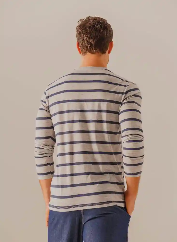 Camiseta Pijama Larga Hombre Bronzini 75410