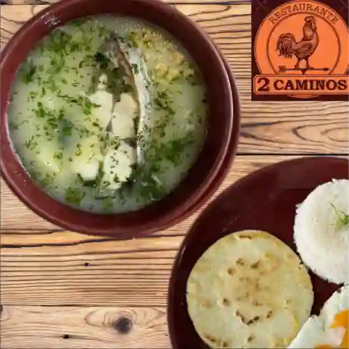 Desayuno con Caldo Pescado