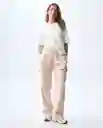 Pantalón Mujer Rosado Talla 10 631G000_ROS141310 Americanino