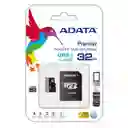 Adata Memoria Micro SD 32 GB con Adaptador Clase 10