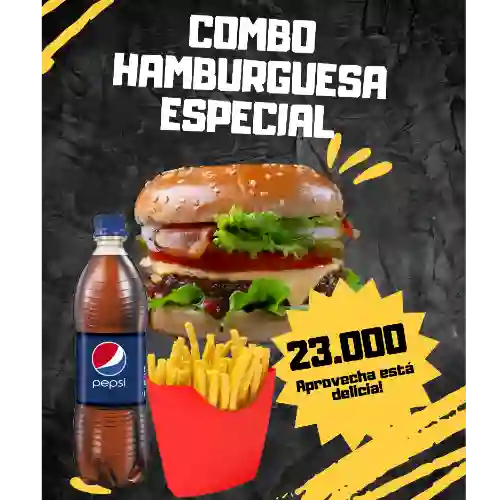 Combo Personal de Hamburguesa Especial