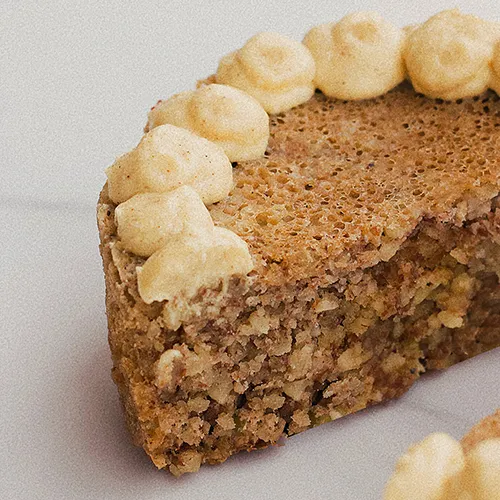 Torta Keto de Manzana y Canela