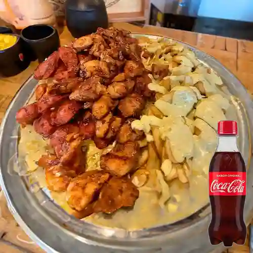 Combo Verdecitas de Pollo +Cocacola Orig 250ml