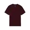 Camiseta Borgoña Talla Large Hombre American Eagle