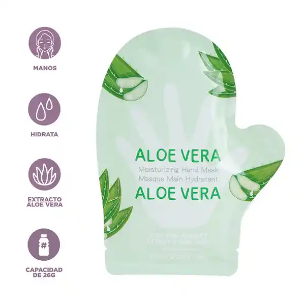 Mascarilla Hidratante de Manos Con Aloe Vera Miniso