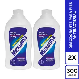 Mexsana Talco Medicado 2 Unds x 300 gr