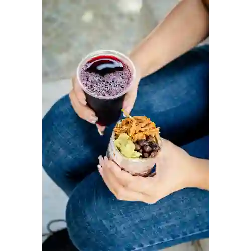 Burrito mexicano full (con bebida)
