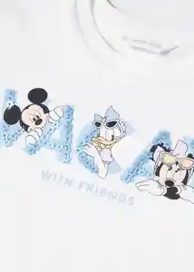 Camiseta Mvacayb Offwhite Talla 71 Niña Mango