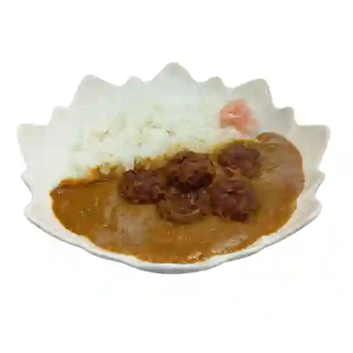 Meatball Curry Rice