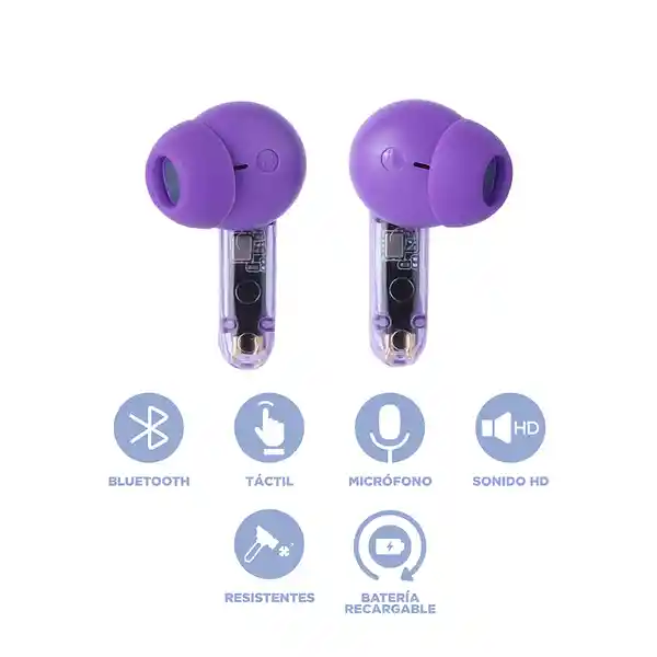 Audífonos Serie Morado Modelo S200 Miniso