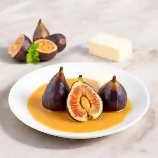 Brevas con arequipe y quesito