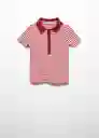 Camiseta Almond Rosa Talla S Mujer Mango