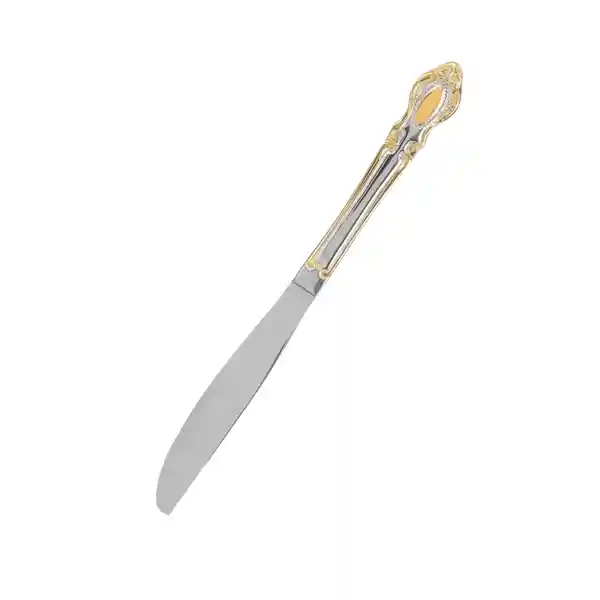 Miniso Cuchillo de Acero Inoxidable Mediano Dorado