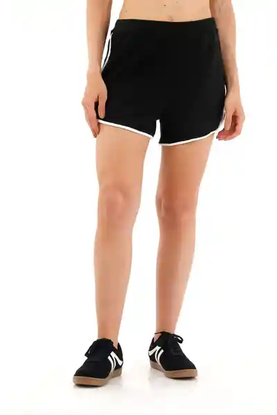 Short Isabelle Negro Talla XS Mercedes Campuzano