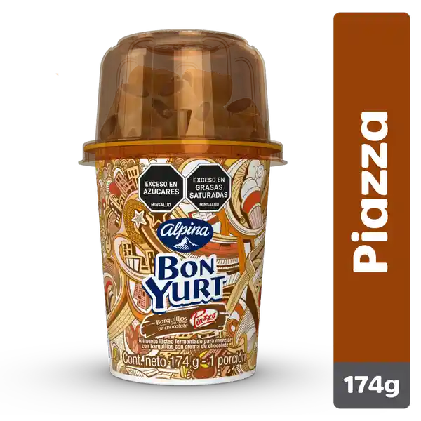 Bon Yurt Alimento Lácteo Piazza 174 g