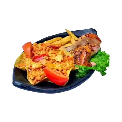 Mixto de Pollo Pernil