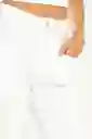 Pantalón Slouchy Color Blanco Crudo Talla 6 Ragged