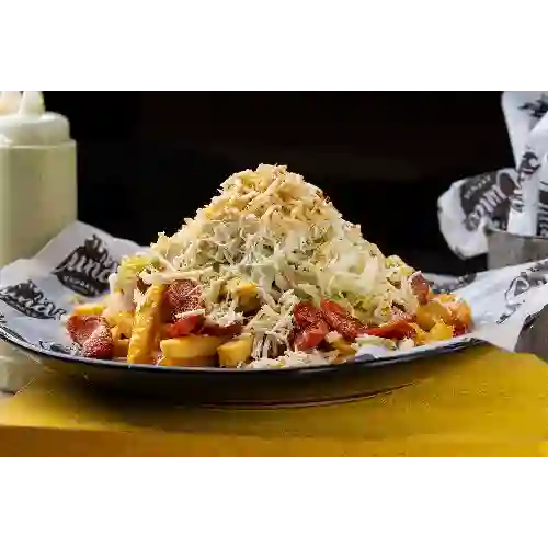 2 Salchipapas Americanas 2 Gaseosas 250