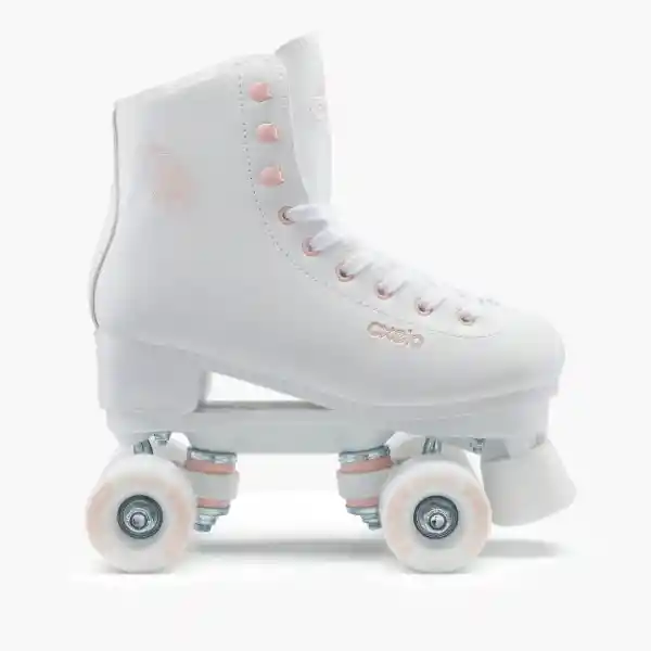 Oxelo Patines Artísticos Niños y Adultos Quad100 Blanco