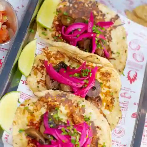 Tacos X3 de Champiñones